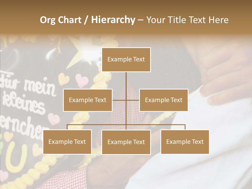 People In Love Are Kissing Near A Chocolate Heart PowerPoint Template
