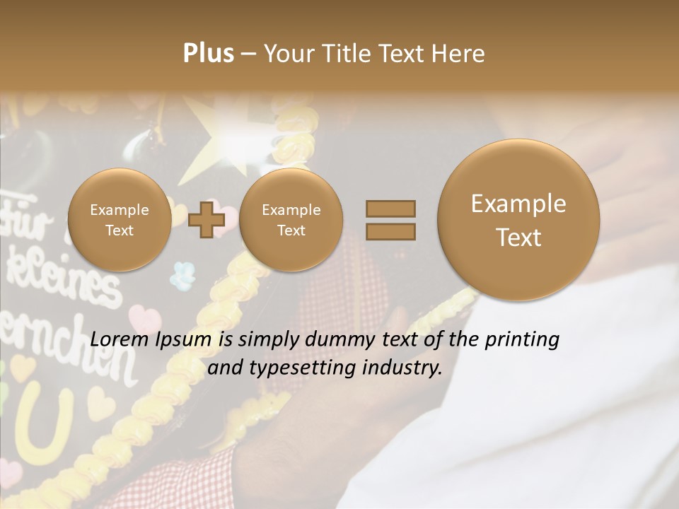 People In Love Are Kissing Near A Chocolate Heart PowerPoint Template