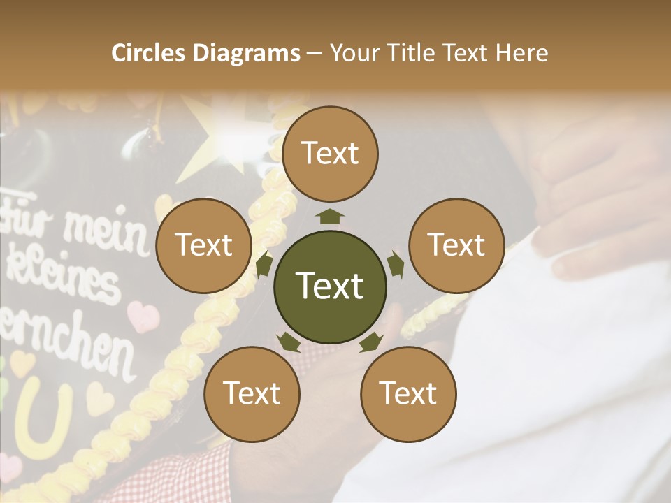 People In Love Are Kissing Near A Chocolate Heart PowerPoint Template