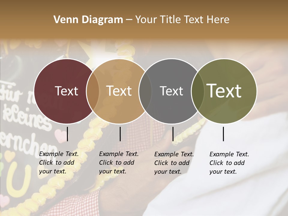 People In Love Are Kissing Near A Chocolate Heart PowerPoint Template