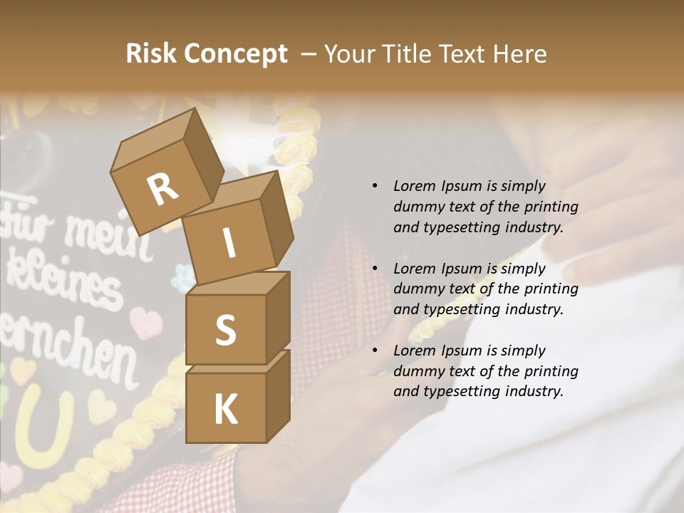 People In Love Are Kissing Near A Chocolate Heart PowerPoint Template