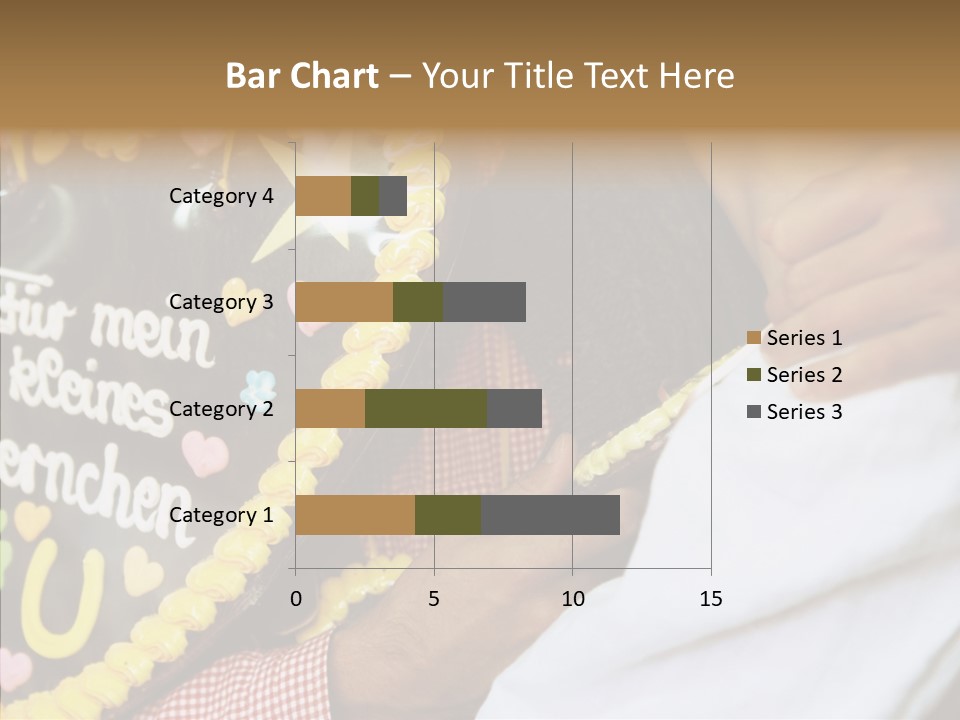 People In Love Are Kissing Near A Chocolate Heart PowerPoint Template