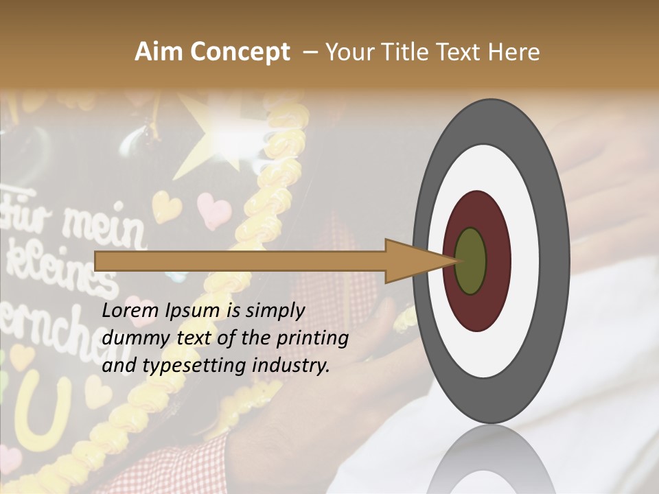 People In Love Are Kissing Near A Chocolate Heart PowerPoint Template