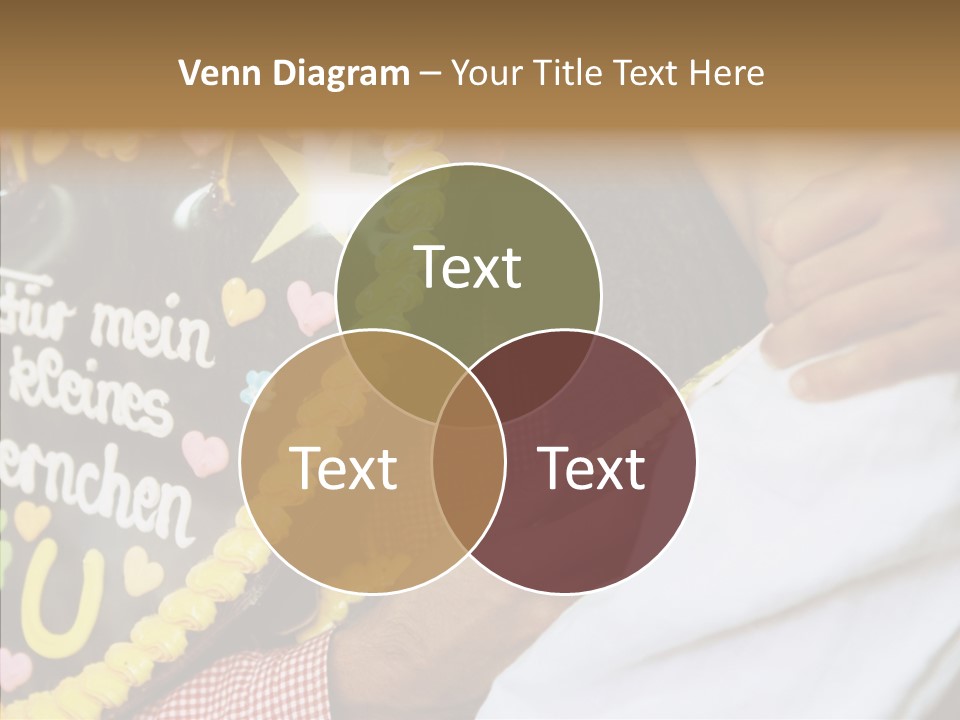 People In Love Are Kissing Near A Chocolate Heart PowerPoint Template