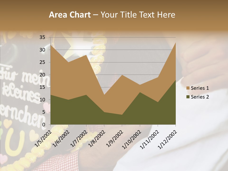 People In Love Are Kissing Near A Chocolate Heart PowerPoint Template