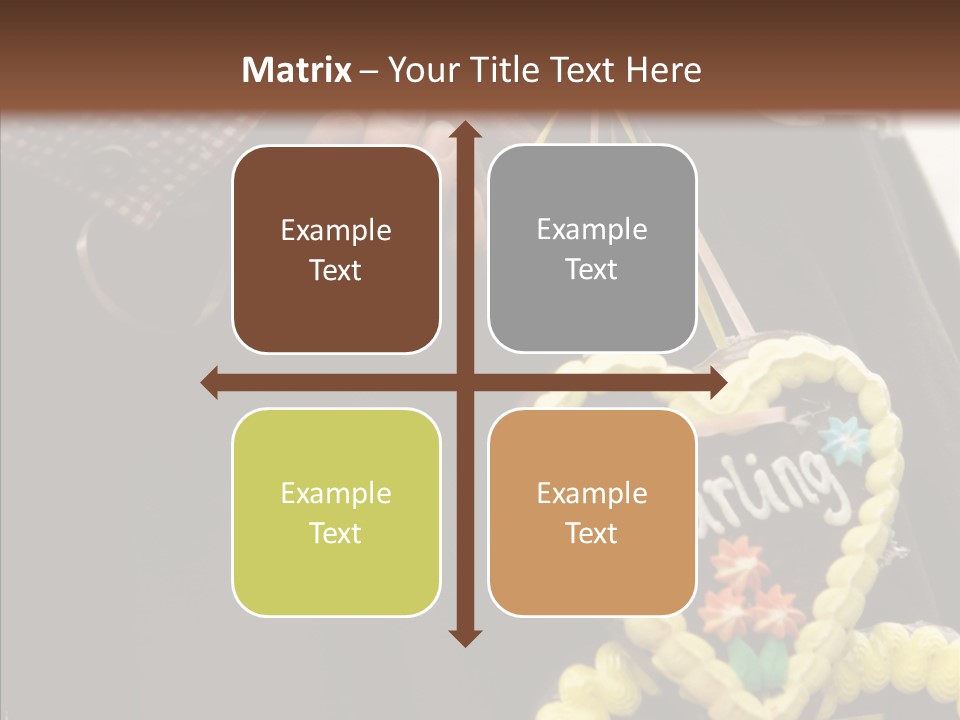 Chocolate Hearts, Germany PowerPoint Template