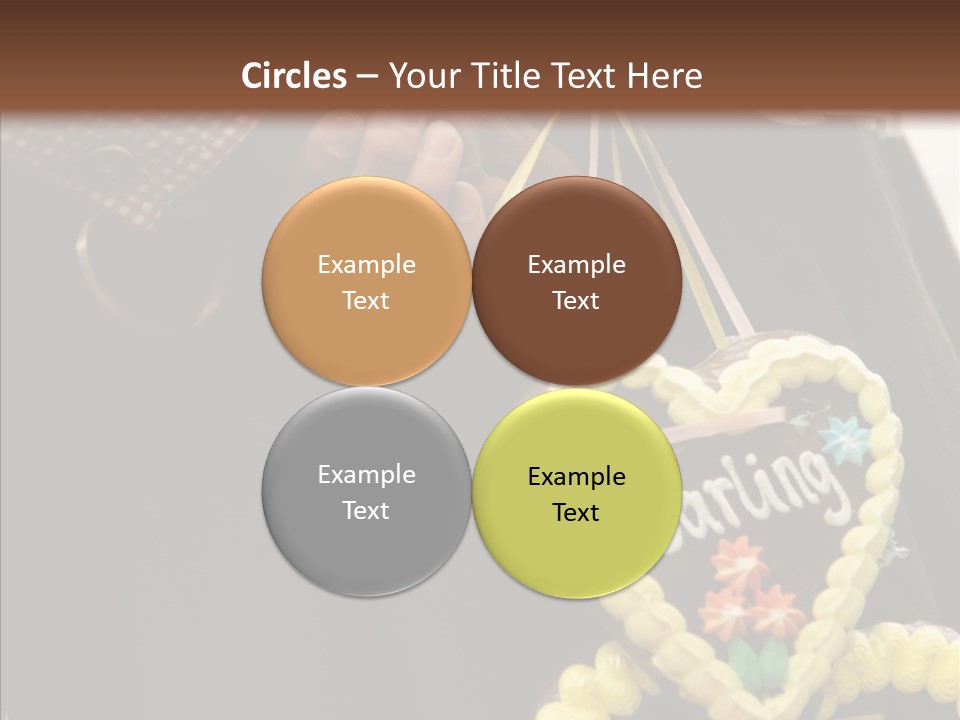 Chocolate Hearts, Germany PowerPoint Template