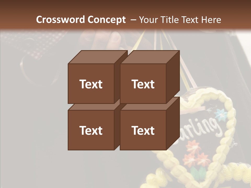 Chocolate Hearts, Germany PowerPoint Template