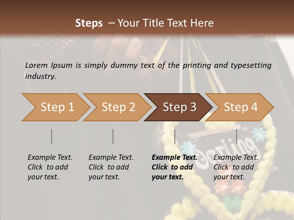 Chocolate Hearts, Germany PowerPoint Template