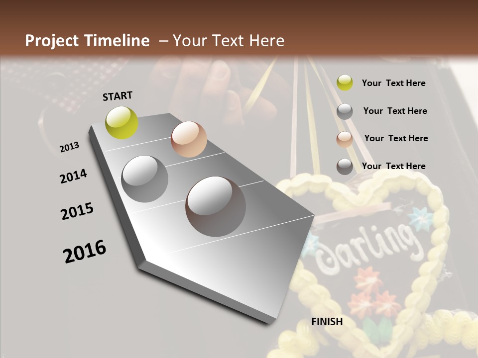 Chocolate Hearts, Germany PowerPoint Template