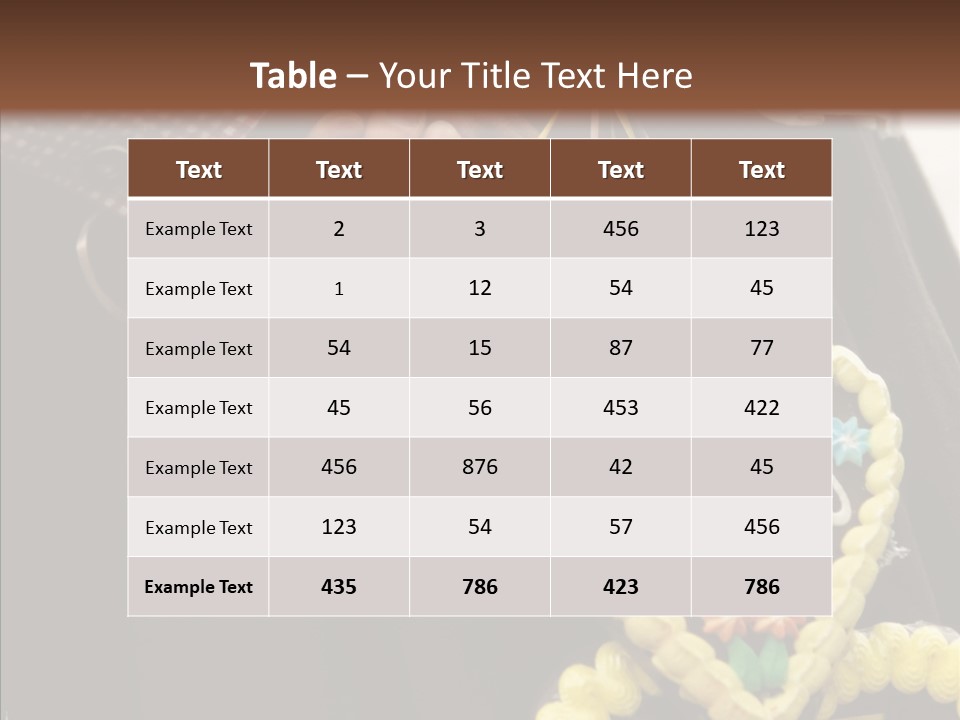 Chocolate Hearts, Germany PowerPoint Template