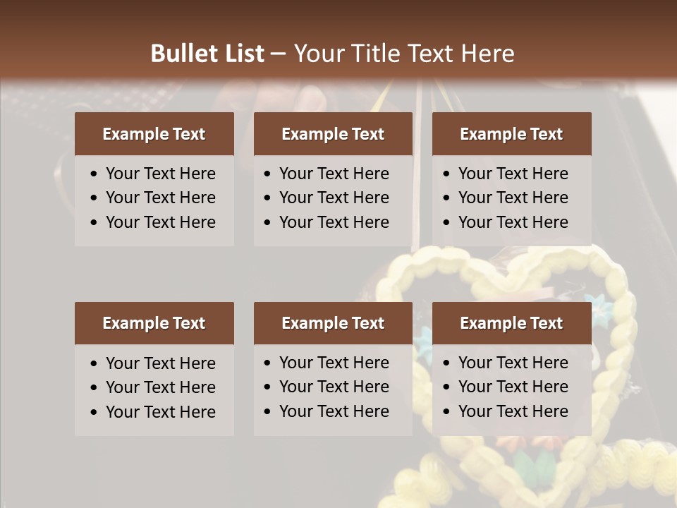 Chocolate Hearts, Germany PowerPoint Template