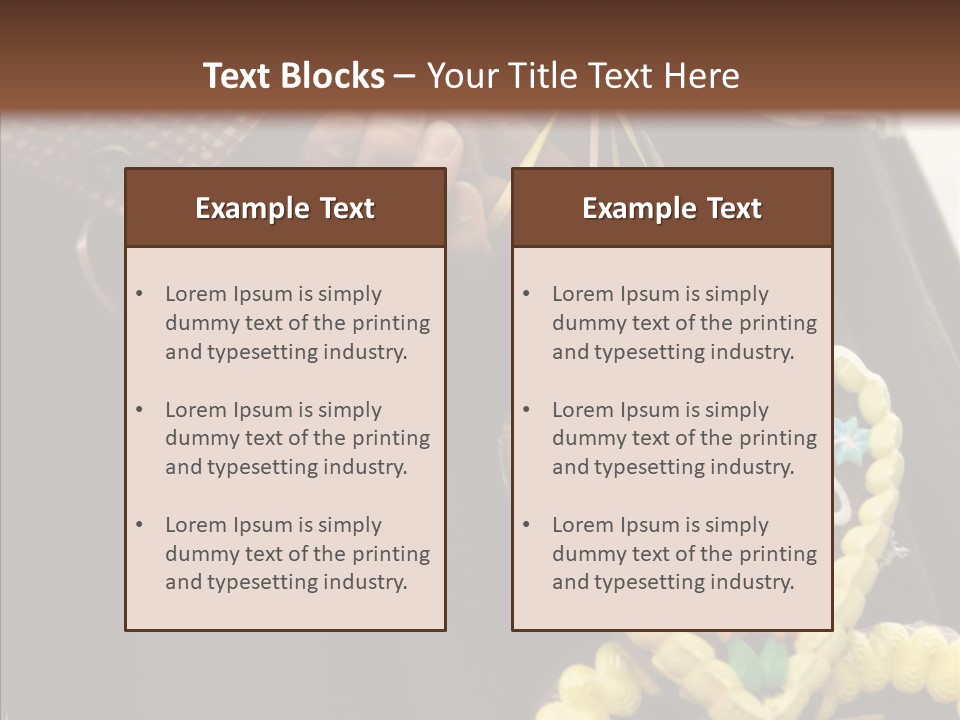 Chocolate Hearts, Germany PowerPoint Template