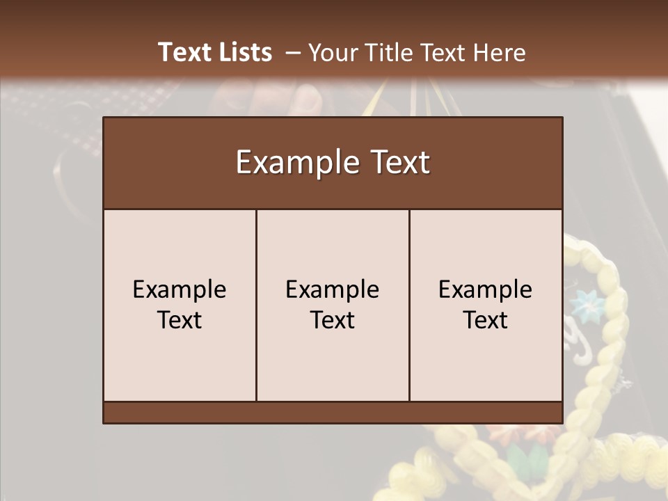 Chocolate Hearts, Germany PowerPoint Template