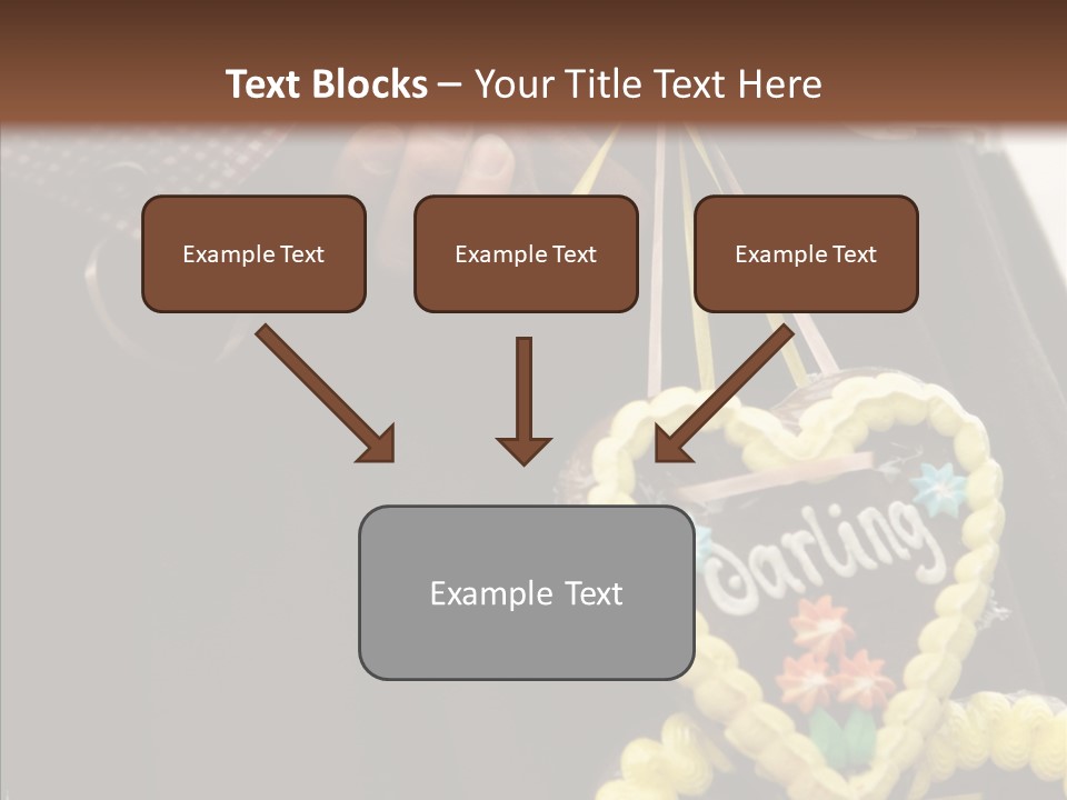 Chocolate Hearts, Germany PowerPoint Template