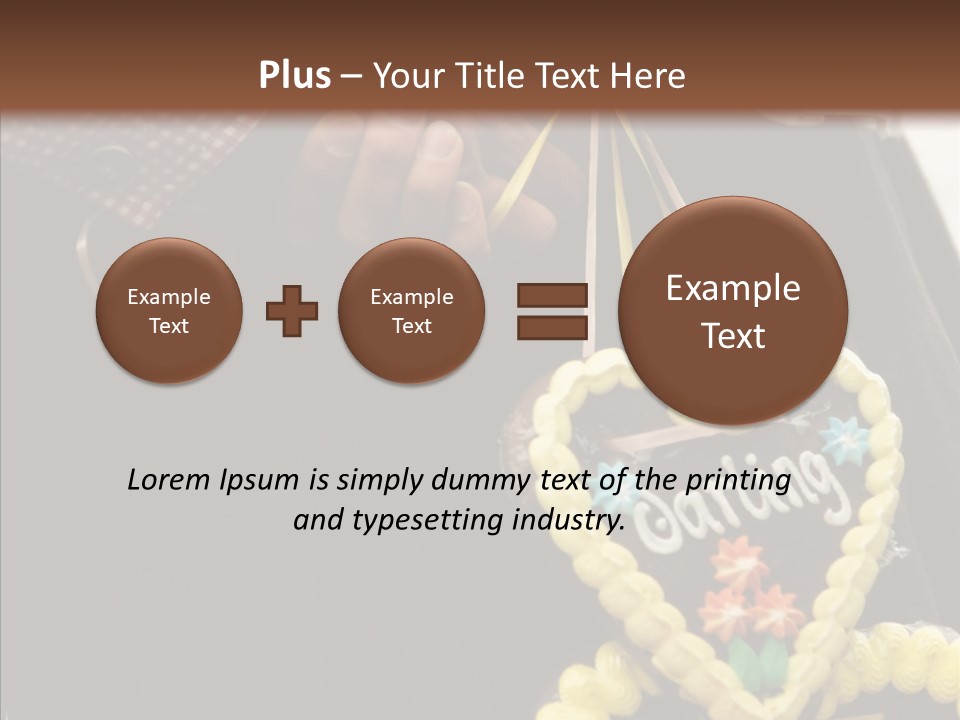 Chocolate Hearts, Germany PowerPoint Template
