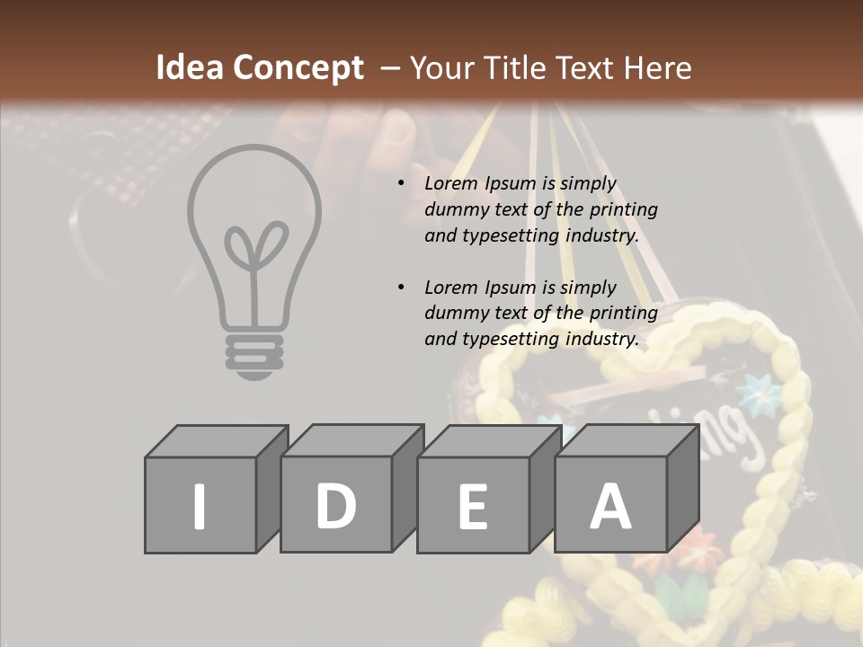 Chocolate Hearts, Germany PowerPoint Template