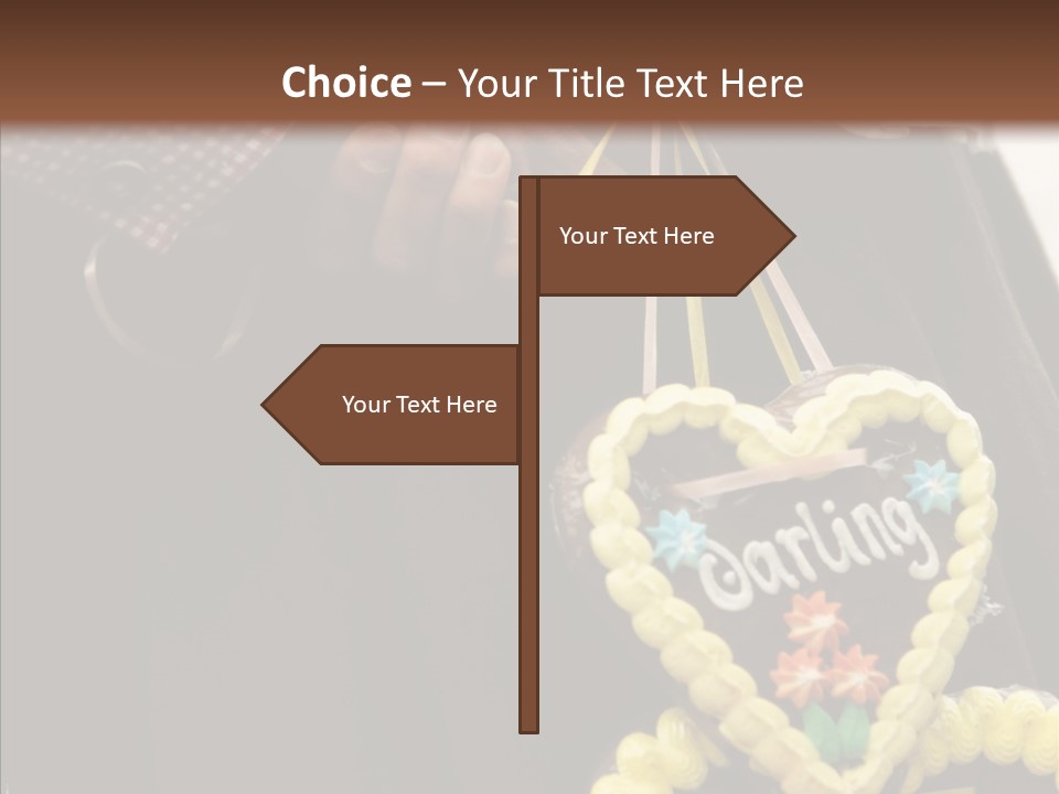 Chocolate Hearts, Germany PowerPoint Template