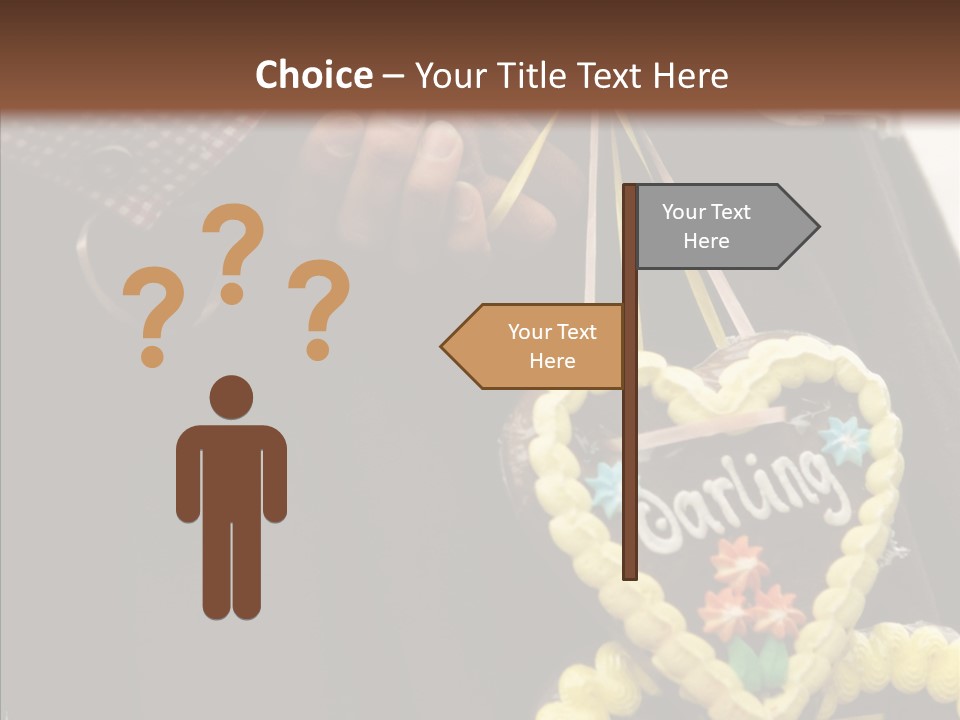 Chocolate Hearts, Germany PowerPoint Template