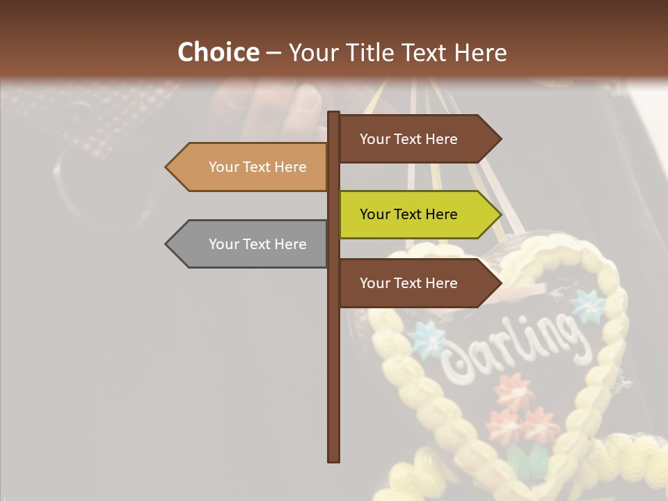 Chocolate Hearts, Germany PowerPoint Template