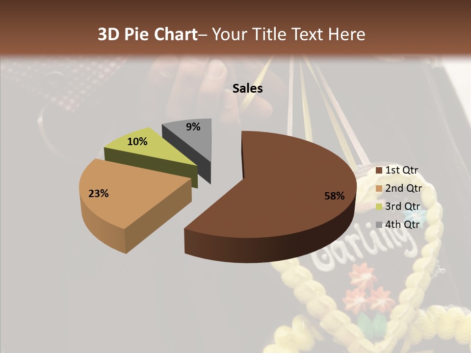 Chocolate Hearts, Germany PowerPoint Template