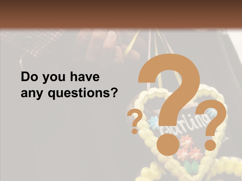 Chocolate Hearts, Germany PowerPoint Template