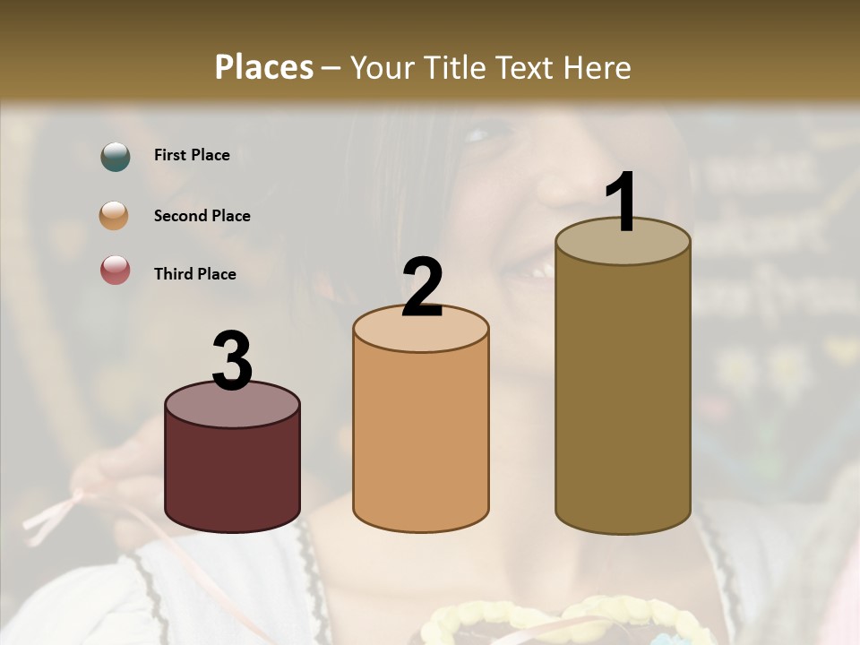 The Guy Gave The Girl A Chocolate Heart PowerPoint Template