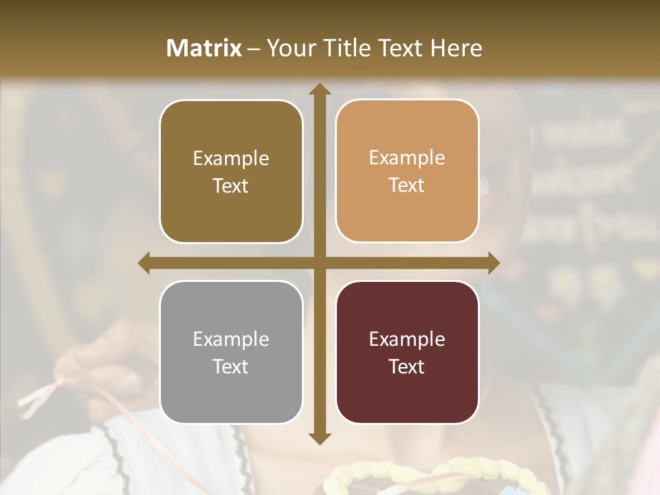 The Guy Gave The Girl A Chocolate Heart PowerPoint Template