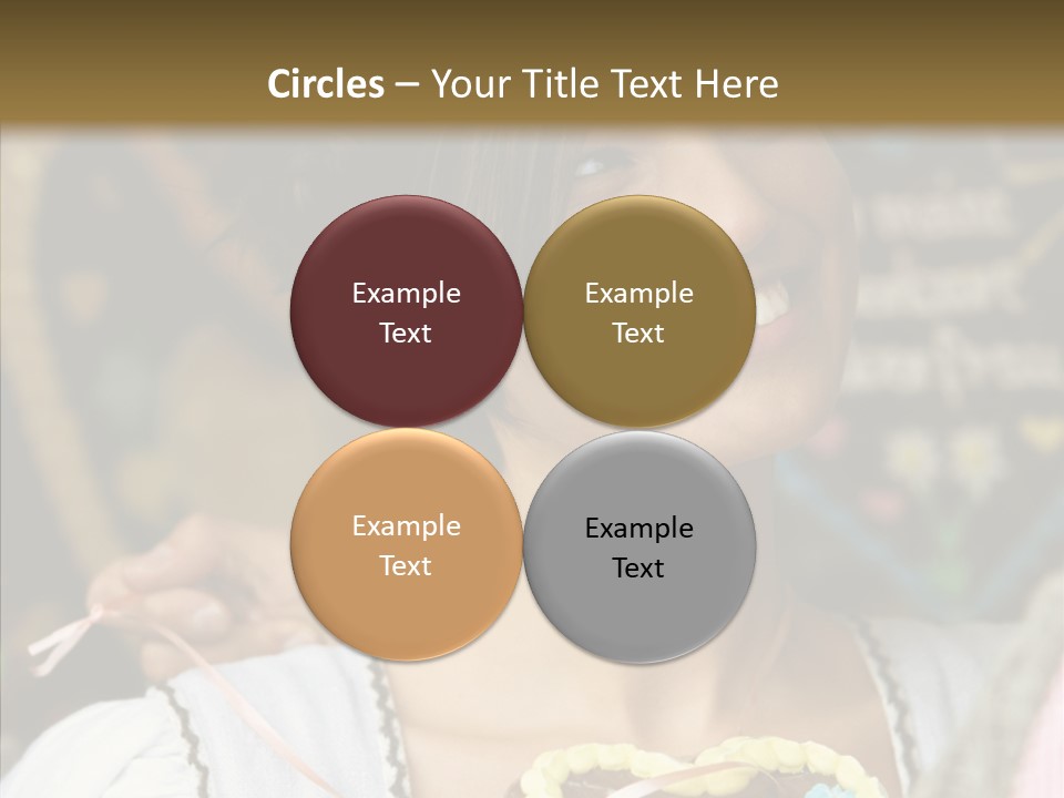 The Guy Gave The Girl A Chocolate Heart PowerPoint Template