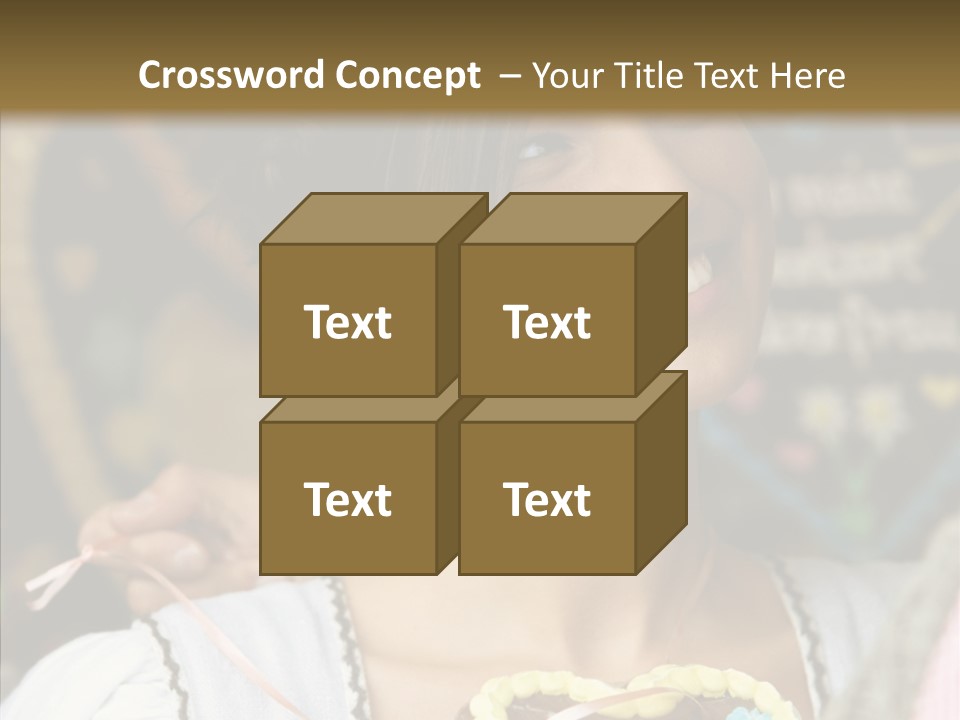 The Guy Gave The Girl A Chocolate Heart PowerPoint Template