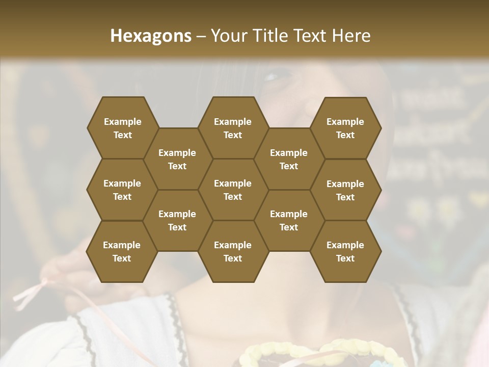 The Guy Gave The Girl A Chocolate Heart PowerPoint Template