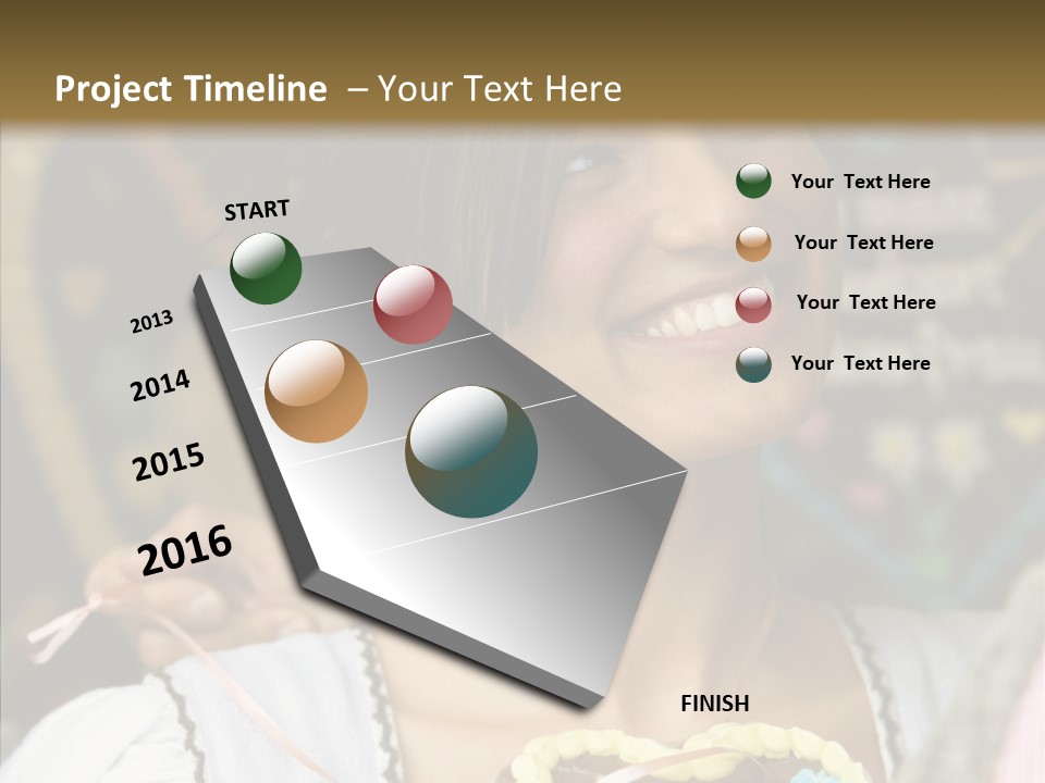 The Guy Gave The Girl A Chocolate Heart PowerPoint Template