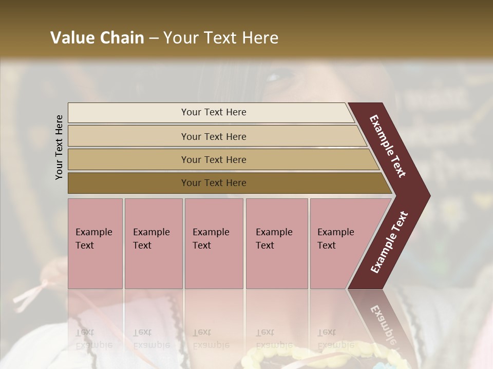 The Guy Gave The Girl A Chocolate Heart PowerPoint Template