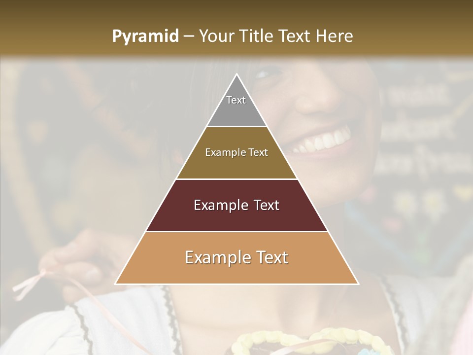 The Guy Gave The Girl A Chocolate Heart PowerPoint Template