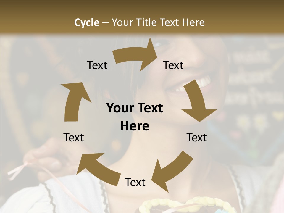 The Guy Gave The Girl A Chocolate Heart PowerPoint Template