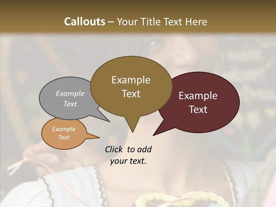 The Guy Gave The Girl A Chocolate Heart PowerPoint Template