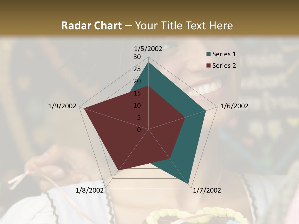 The Guy Gave The Girl A Chocolate Heart PowerPoint Template