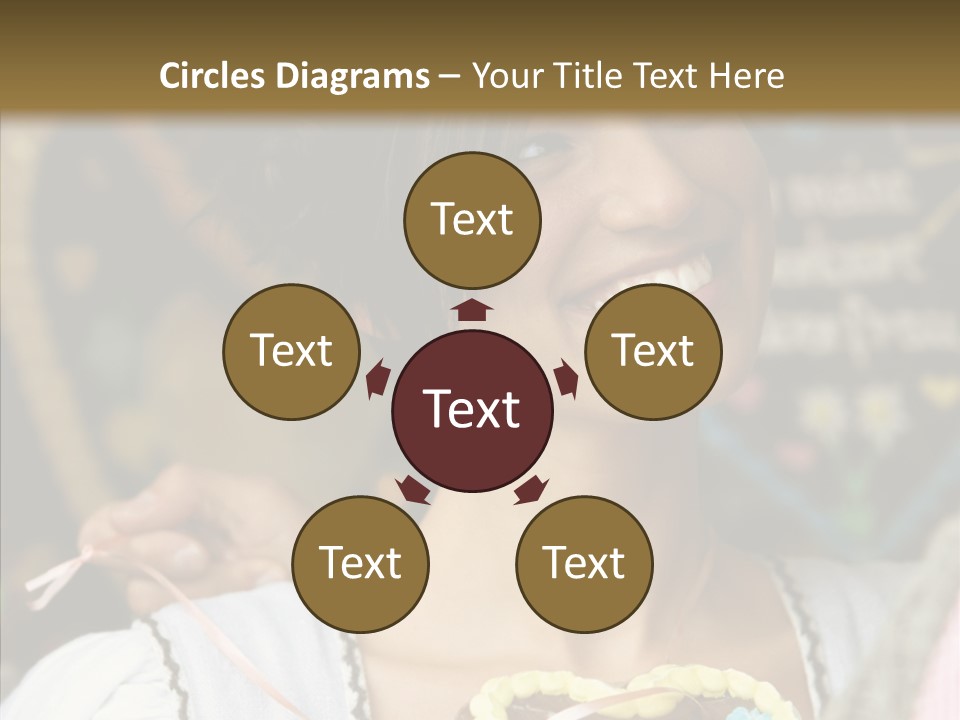 The Guy Gave The Girl A Chocolate Heart PowerPoint Template