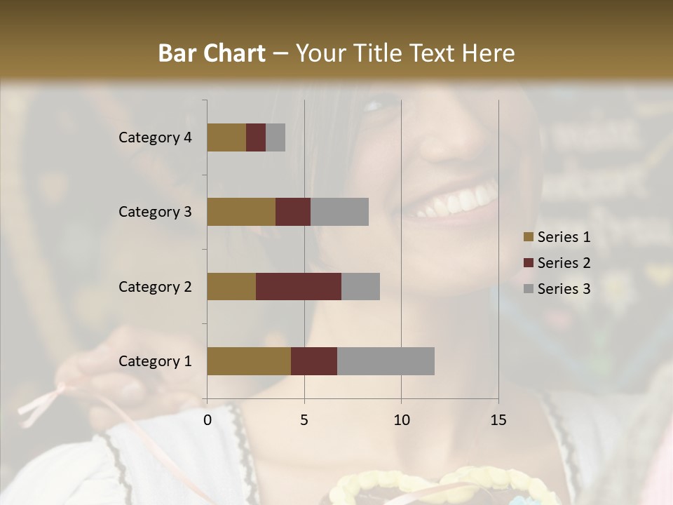 The Guy Gave The Girl A Chocolate Heart PowerPoint Template