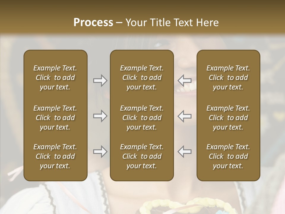 The Guy Gave The Girl A Chocolate Heart PowerPoint Template