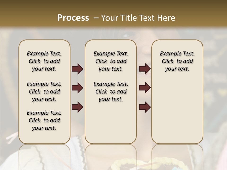 The Guy Gave The Girl A Chocolate Heart PowerPoint Template