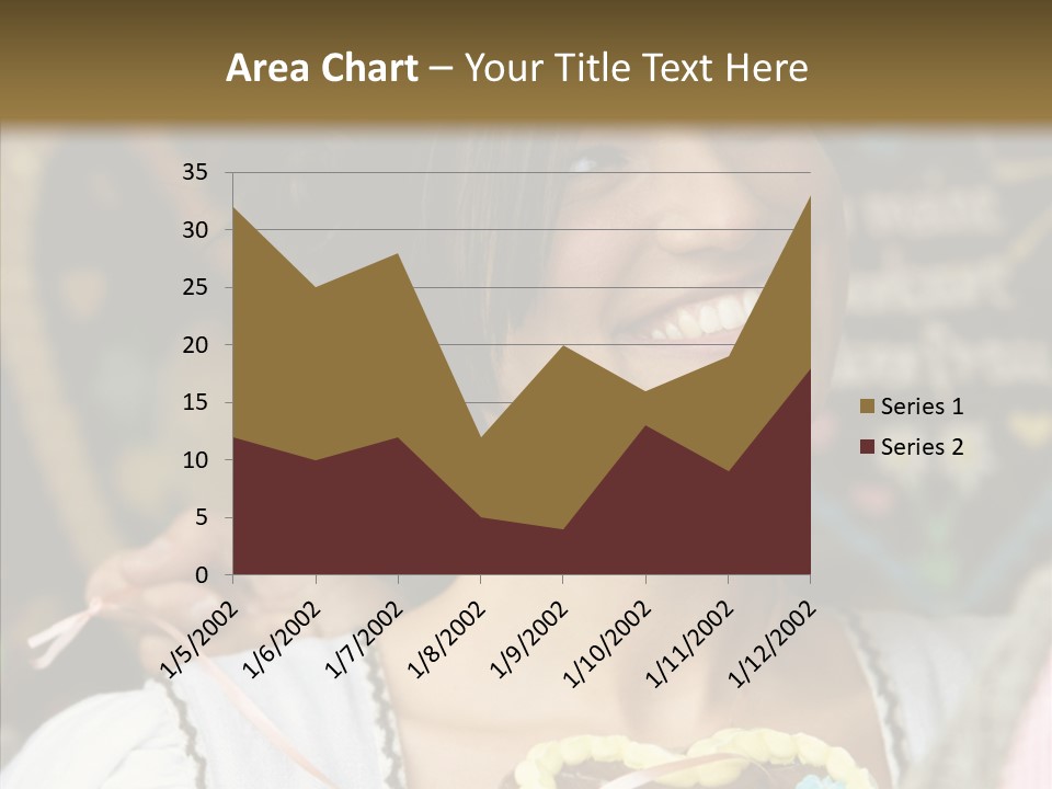 The Guy Gave The Girl A Chocolate Heart PowerPoint Template