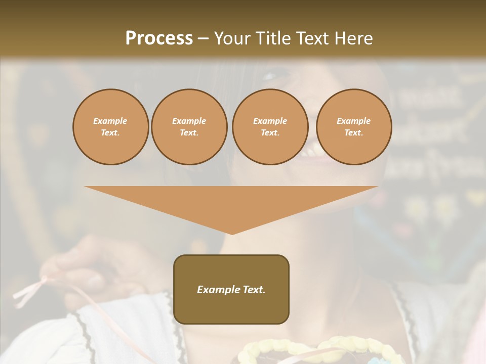 The Guy Gave The Girl A Chocolate Heart PowerPoint Template