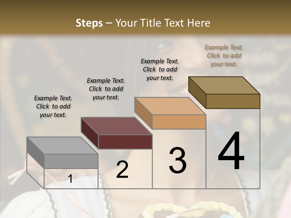 The Guy Gave The Girl A Chocolate Heart PowerPoint Template