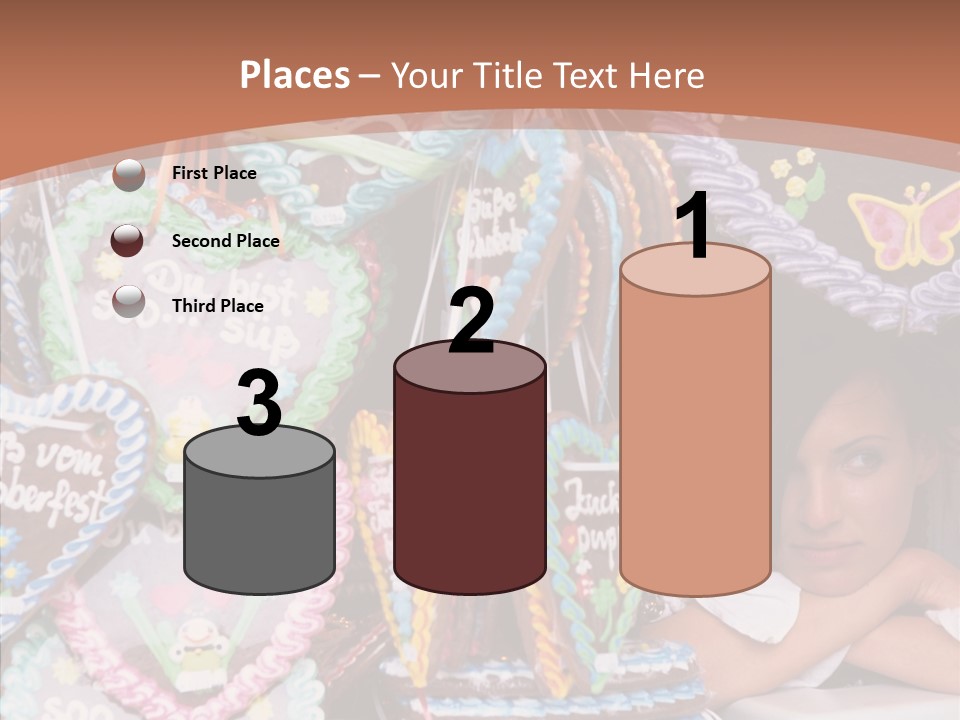 Beautiful Girl Lying On The Window Wondering PowerPoint Template