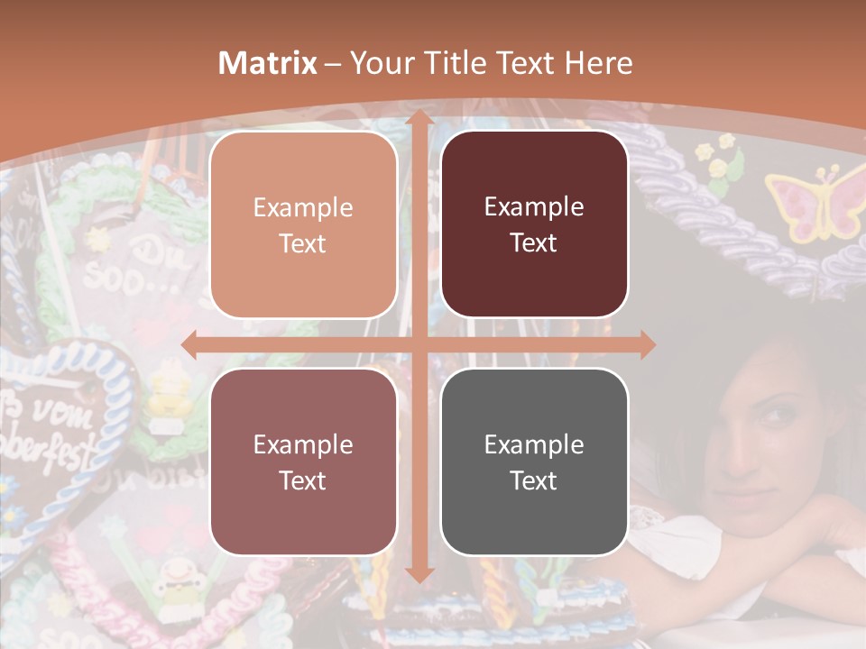 Beautiful Girl Lying On The Window Wondering PowerPoint Template