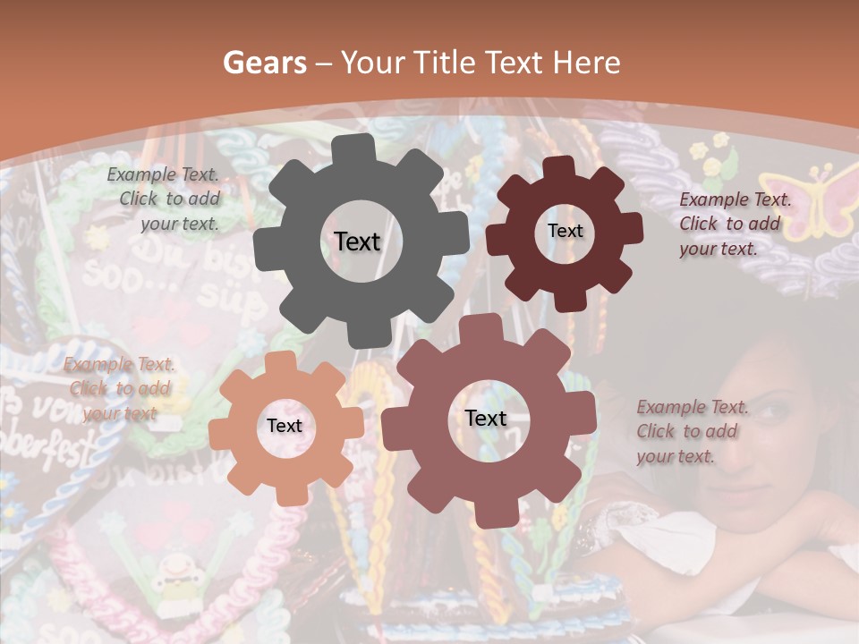 Beautiful Girl Lying On The Window Wondering PowerPoint Template