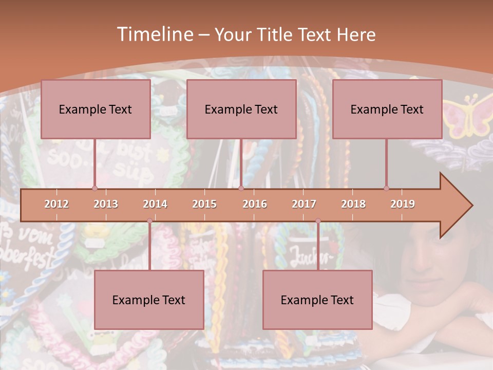 Beautiful Girl Lying On The Window Wondering PowerPoint Template