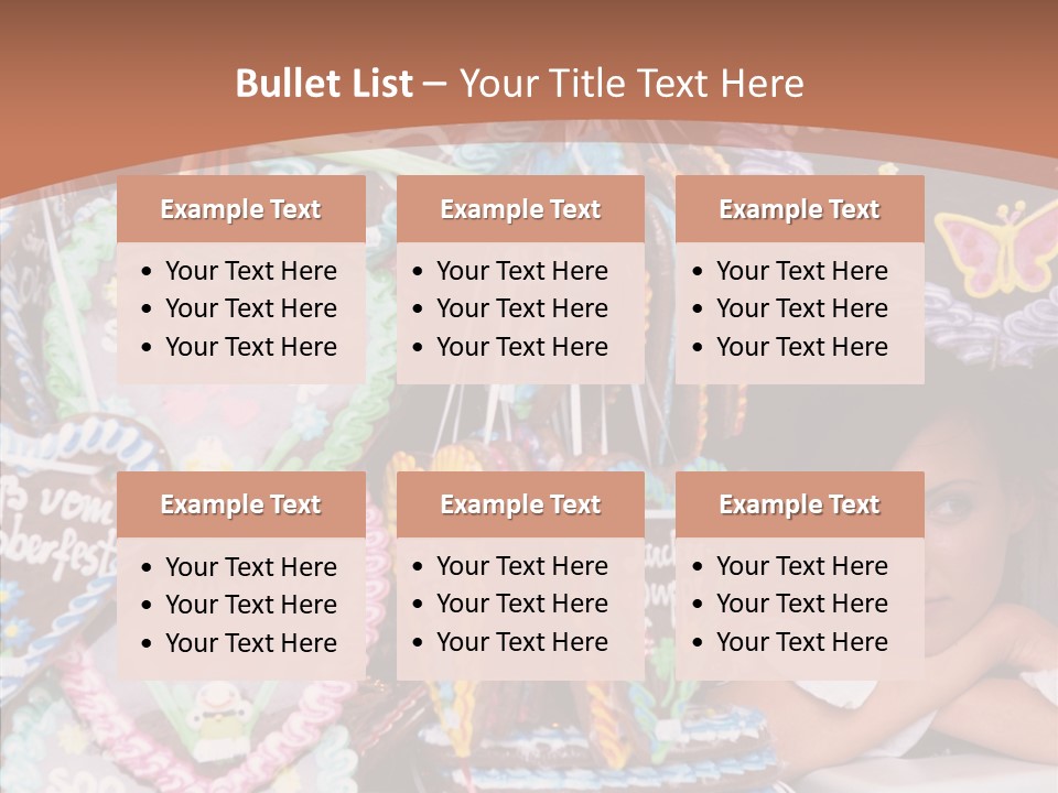 Beautiful Girl Lying On The Window Wondering PowerPoint Template