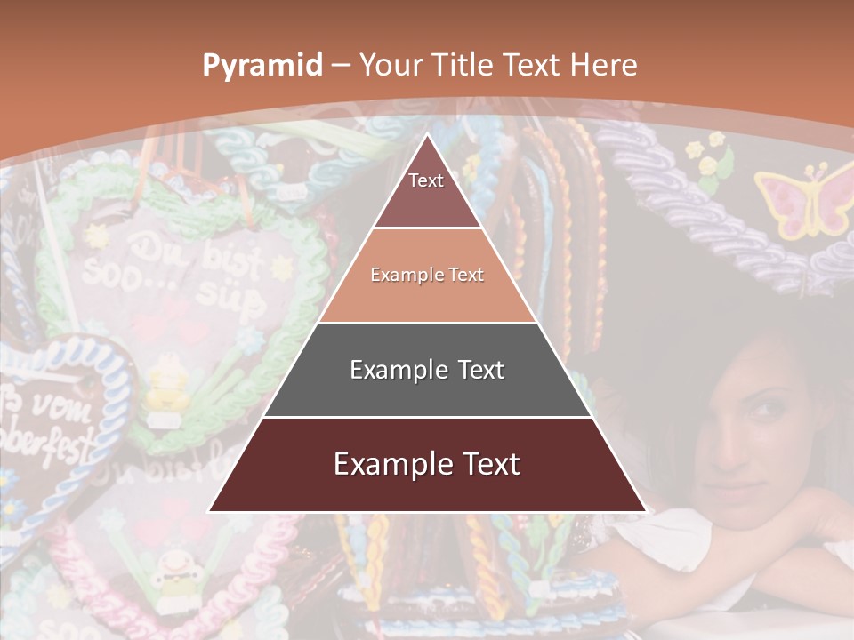 Beautiful Girl Lying On The Window Wondering PowerPoint Template